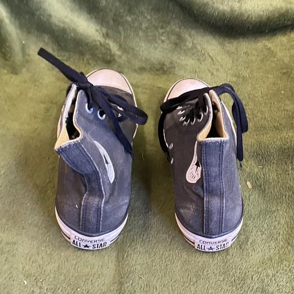 Converse Chuck Taylor All Star High Top Unisex 7.5 Mens/ 9.5 Womens Gray Canvas - Picture 7 of 11